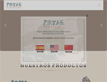 Tablet Screenshot of pirkasperuvians.com